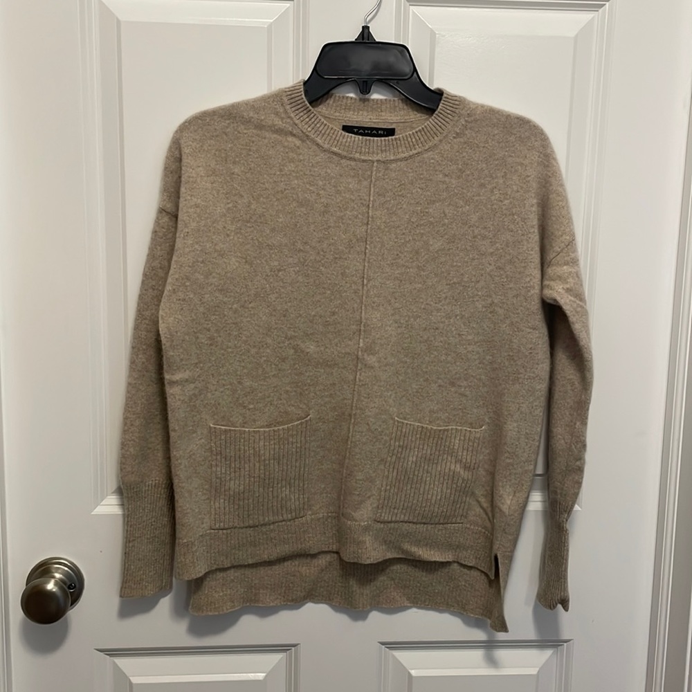 Tahari Pure Luxe 100% Cashmere Sweater
